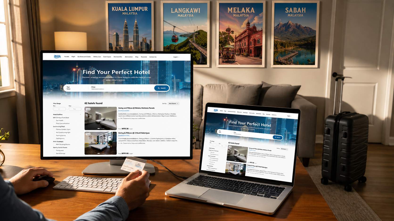 Book Hotels in Malaysia at the Cheapest Rates with iBilik.com