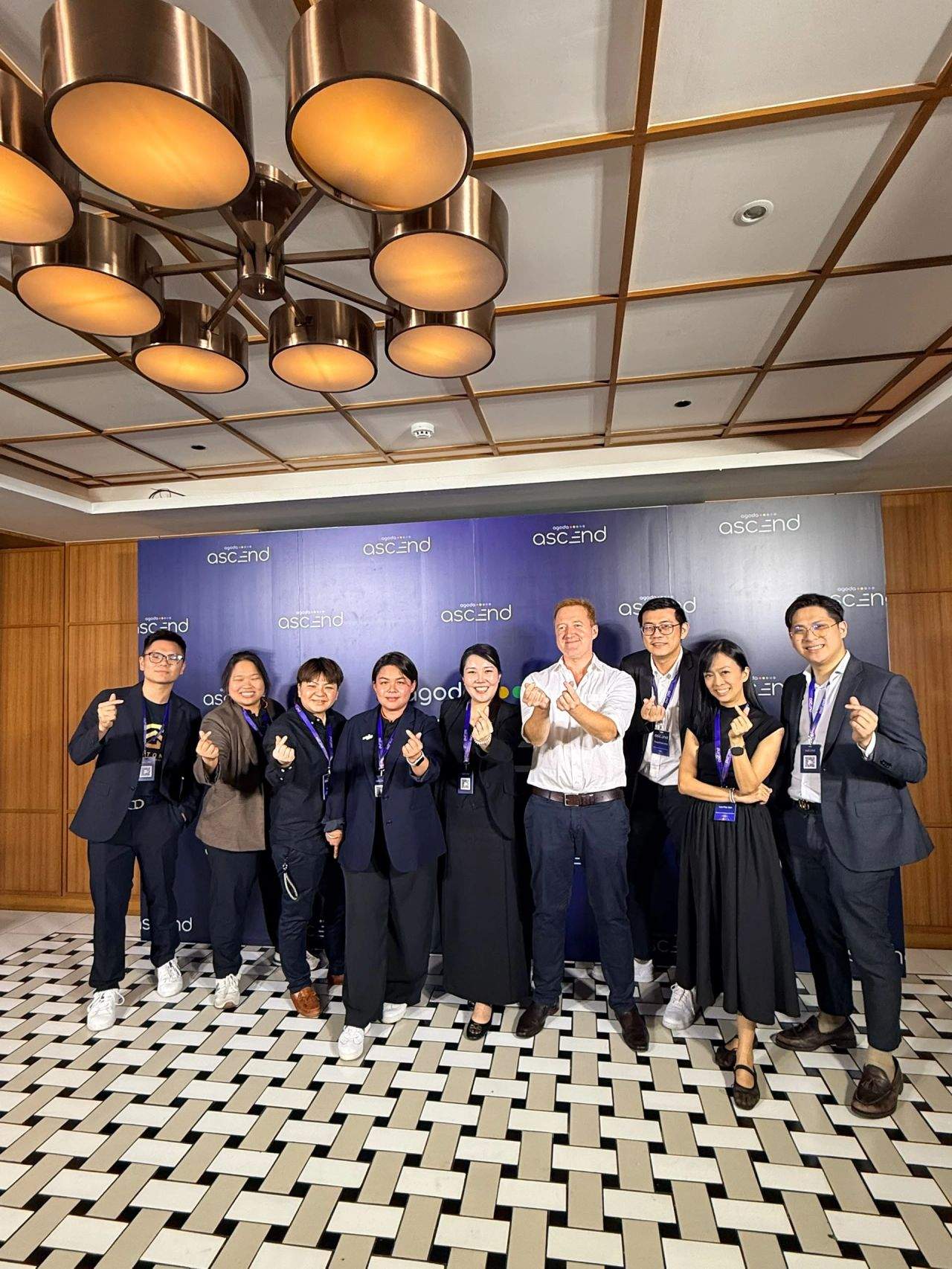 Group Photo with Agoda Country director Malaysia and Brunei , Mr. Fabian Teja Boegershausen