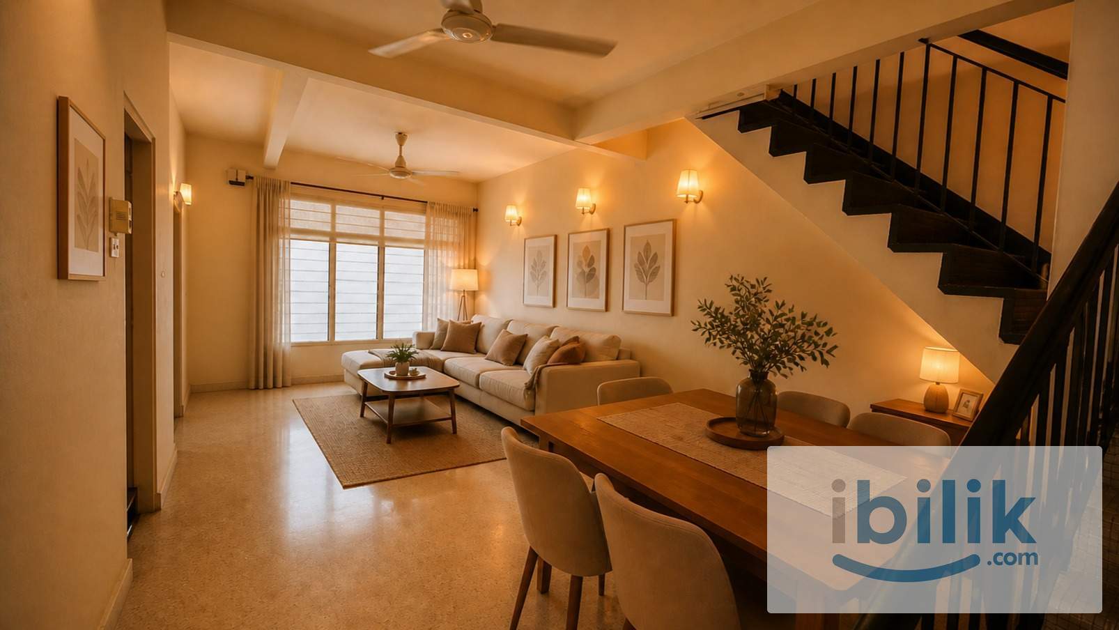 Double & single bedroom near PCSH, Quest International University at Jalan Kampar - Image 2