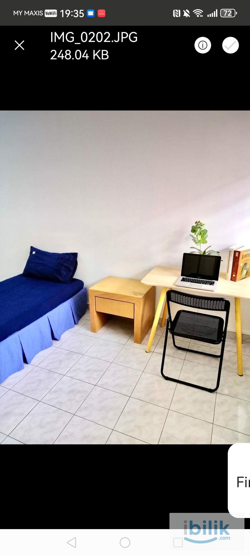 Furnished middle room in BU10 Bandar Utama RM550 - Image 2