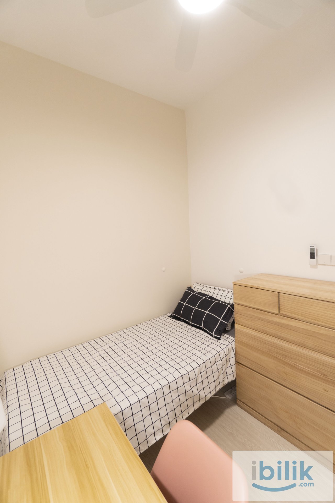 (Urgent)Aircon Single Room Near LRT Sri Rampai - Image 9