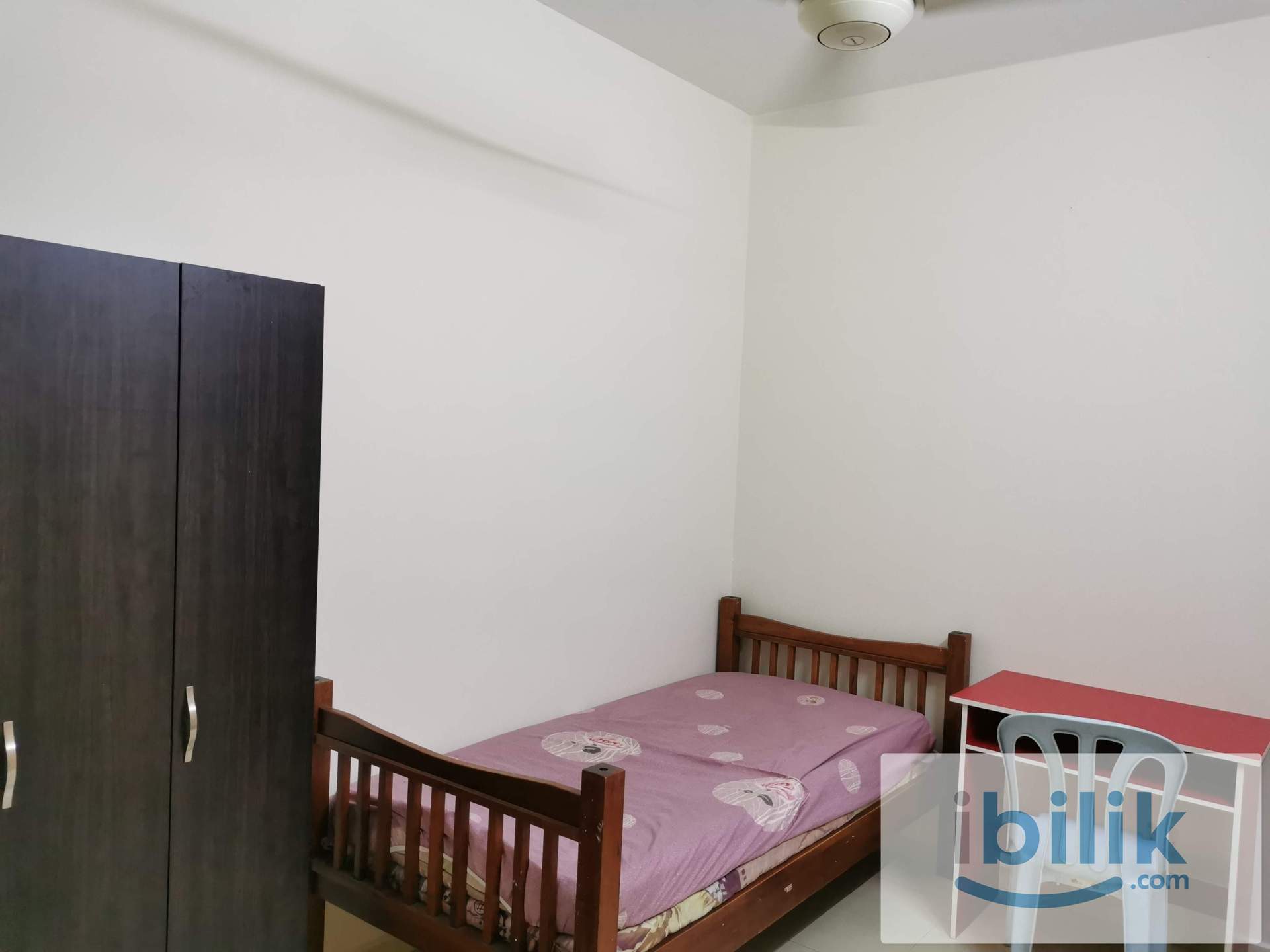 {FEMALE UNIT} NON SHARING Single Room MENTARI COURT fully furnished - Image 1