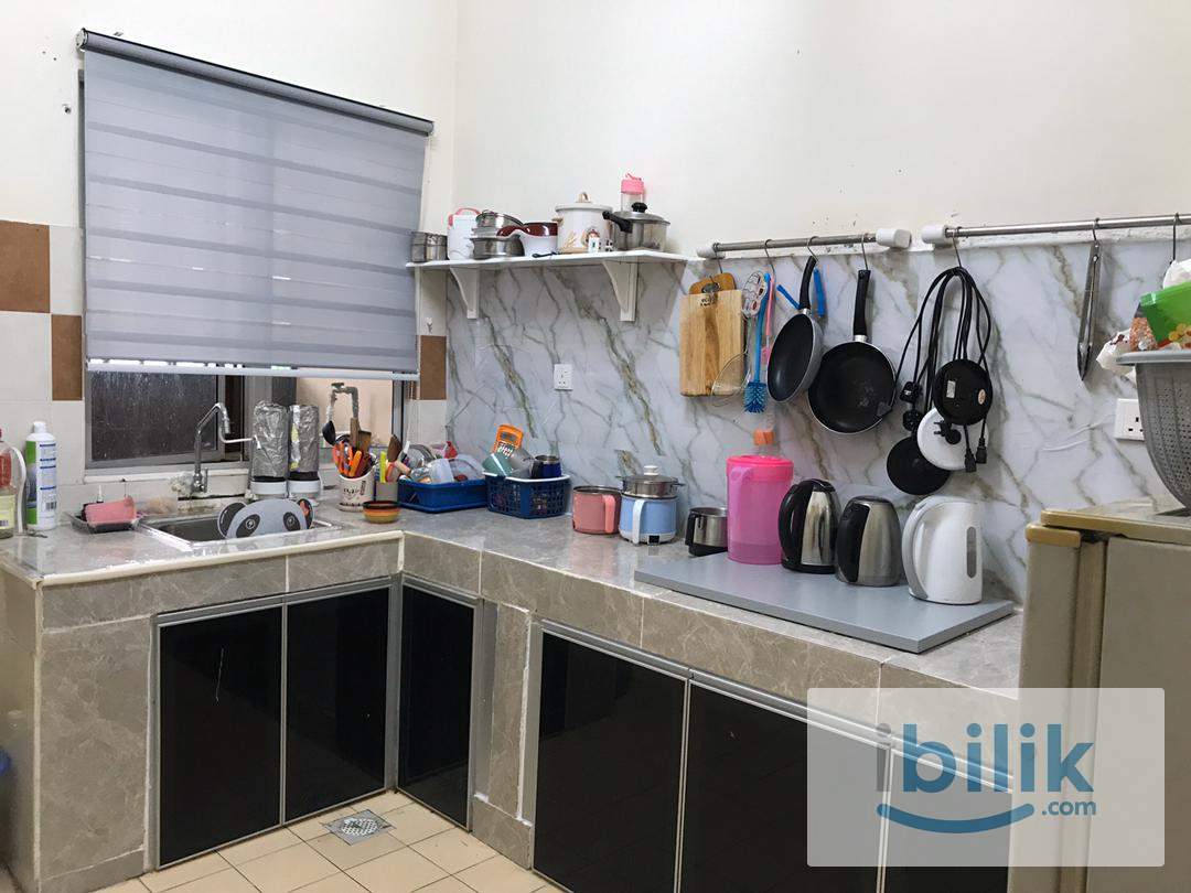 Double Storey House - Single Room at Setia Alam (Utilities fees included) - Image 3