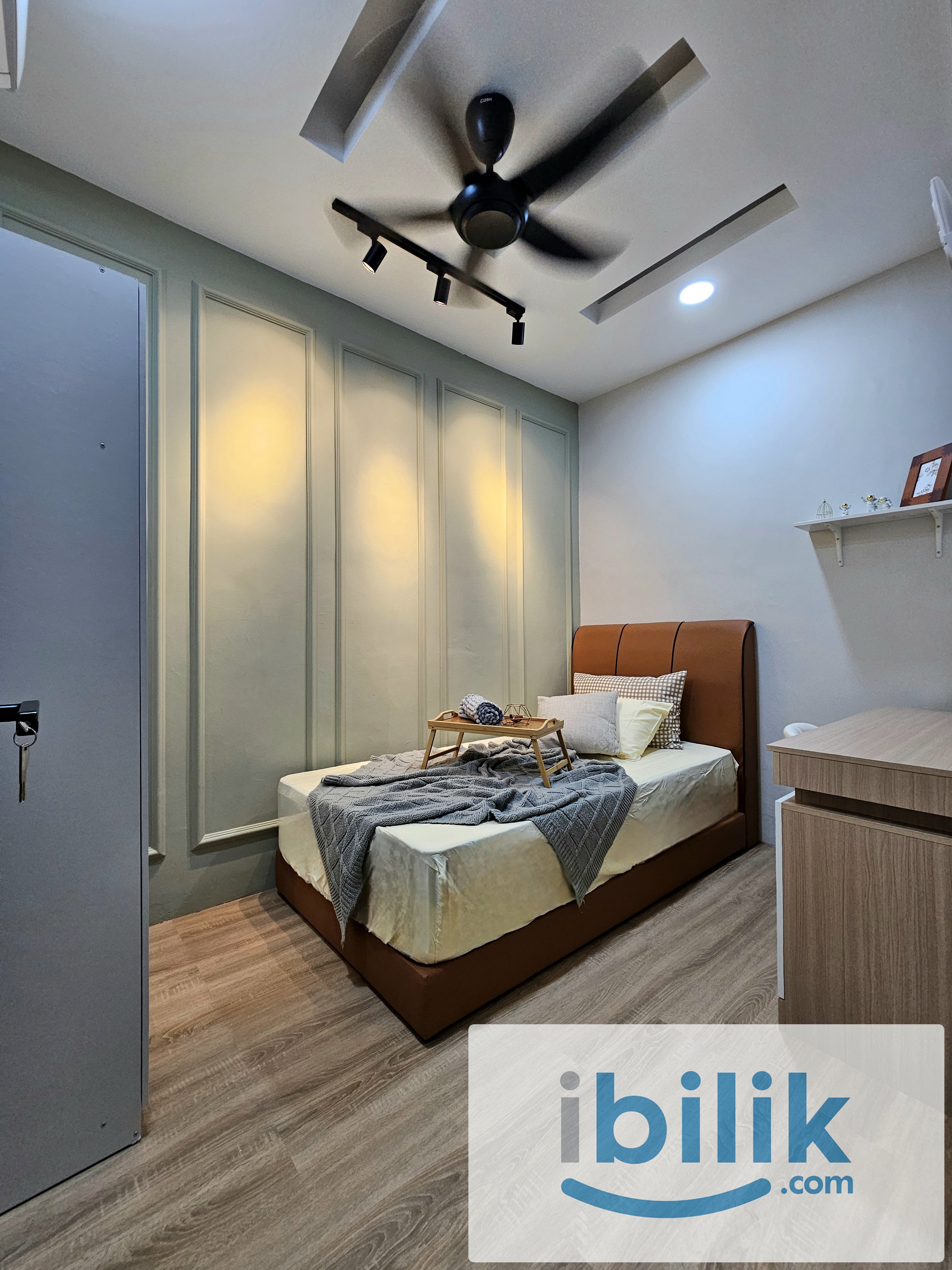 Mahkota Garden Fully Furnished Single Room for Rent - Image 1