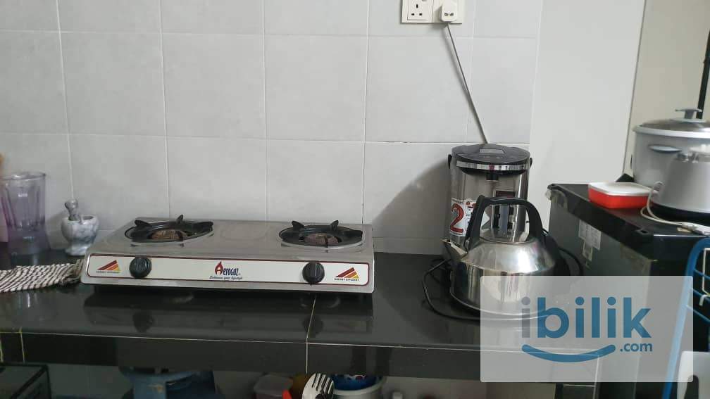 Medium & Single Room For Rent @ Kemuning Aman Apartment (Kemuning Utama) - Image 4