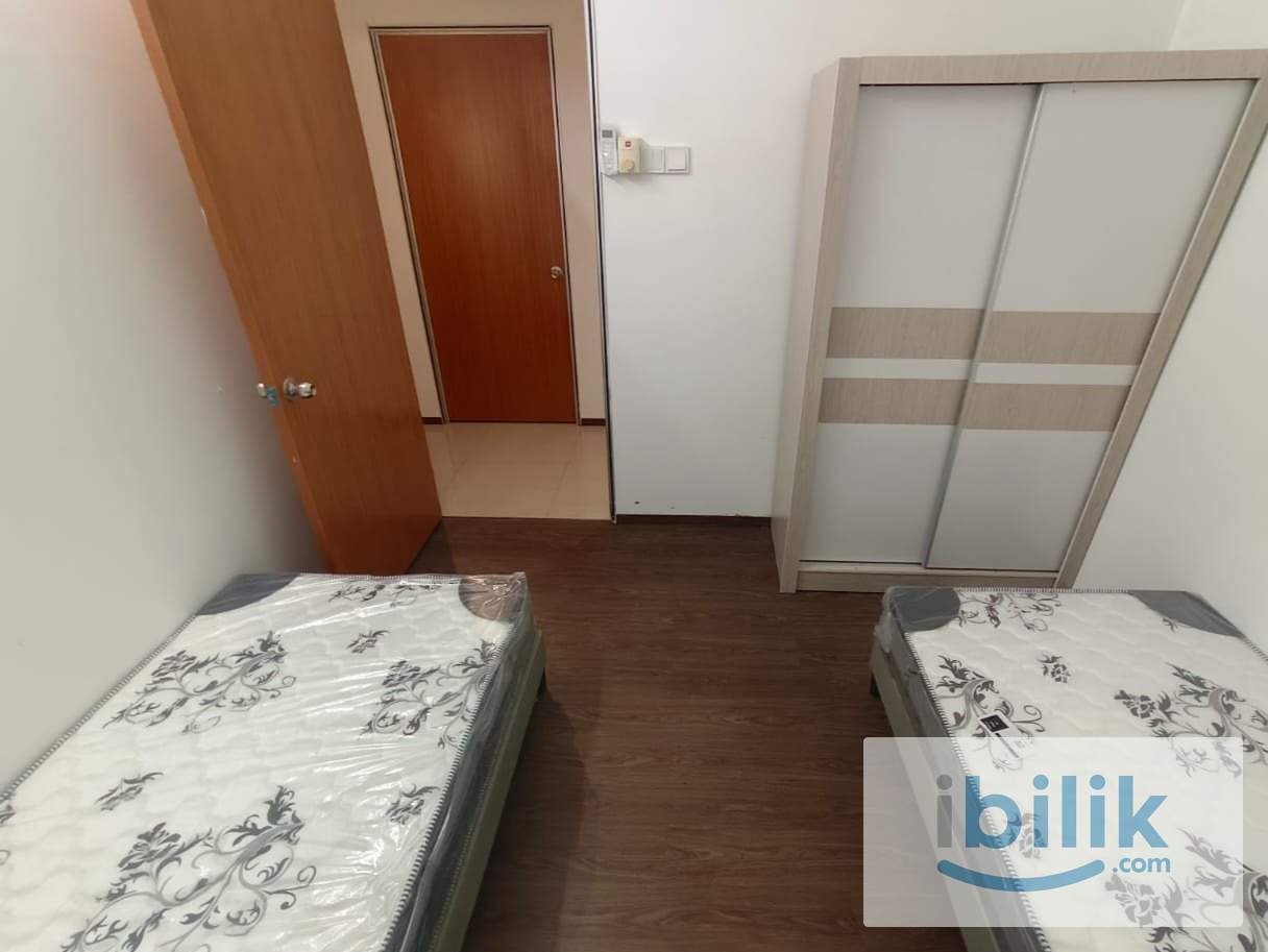 💥 Fully furnished rooms include utilities @ Prima Bayu Apartment, Taman Bayu Perdana, Klang - Image 2