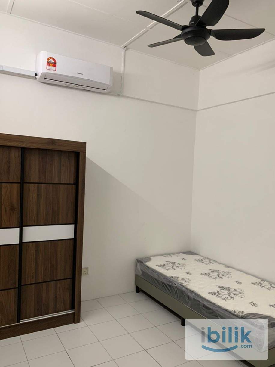 💥 Fully furnished Rooms @ Prima Bayu Apartment, Taman Bayu Perdana, Klang - Image 1