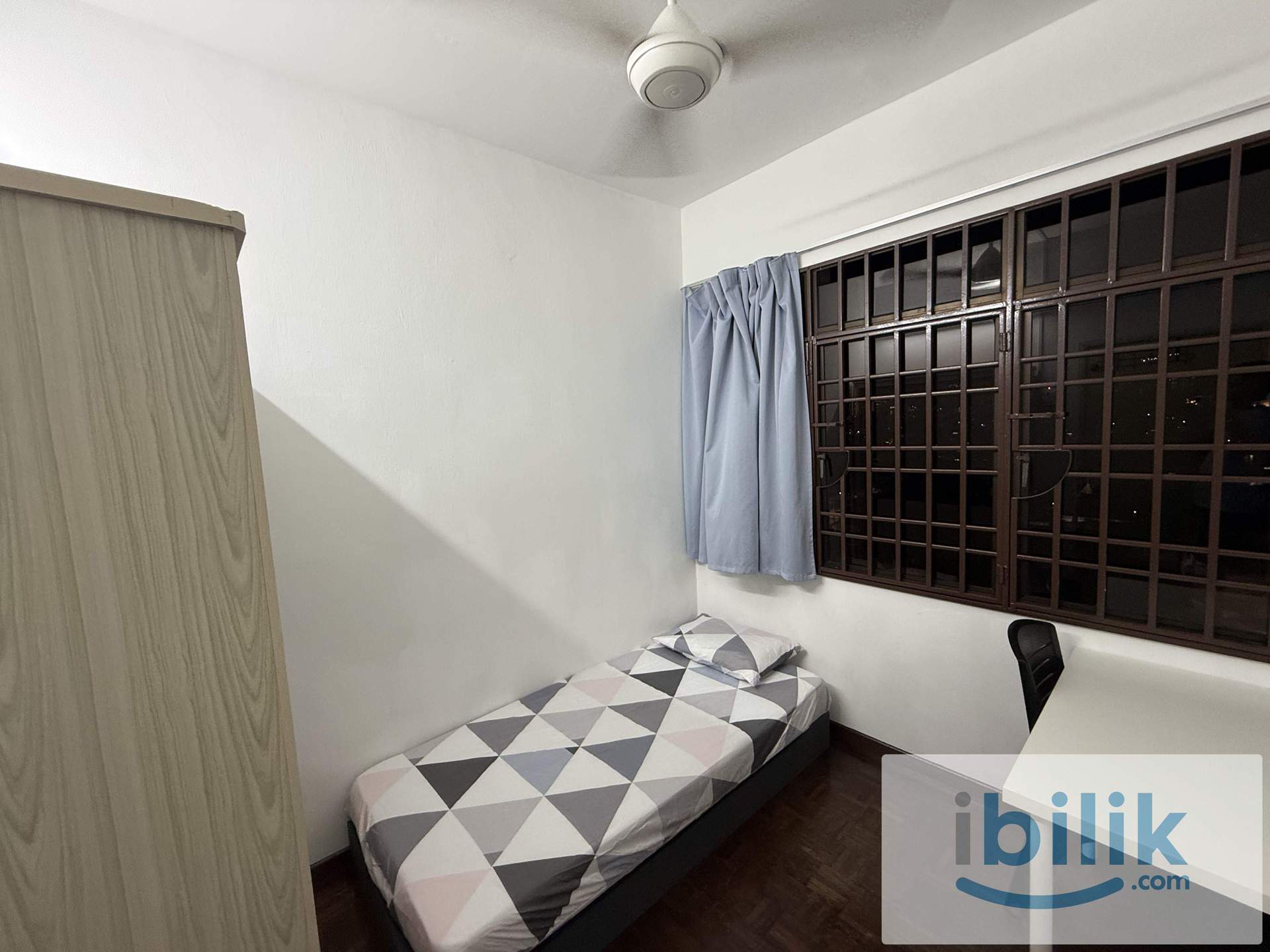 Cozy Fully Furnished Room @ Jelutong | 500Mbps WiFi | Chinese Male Preferred - Image 1