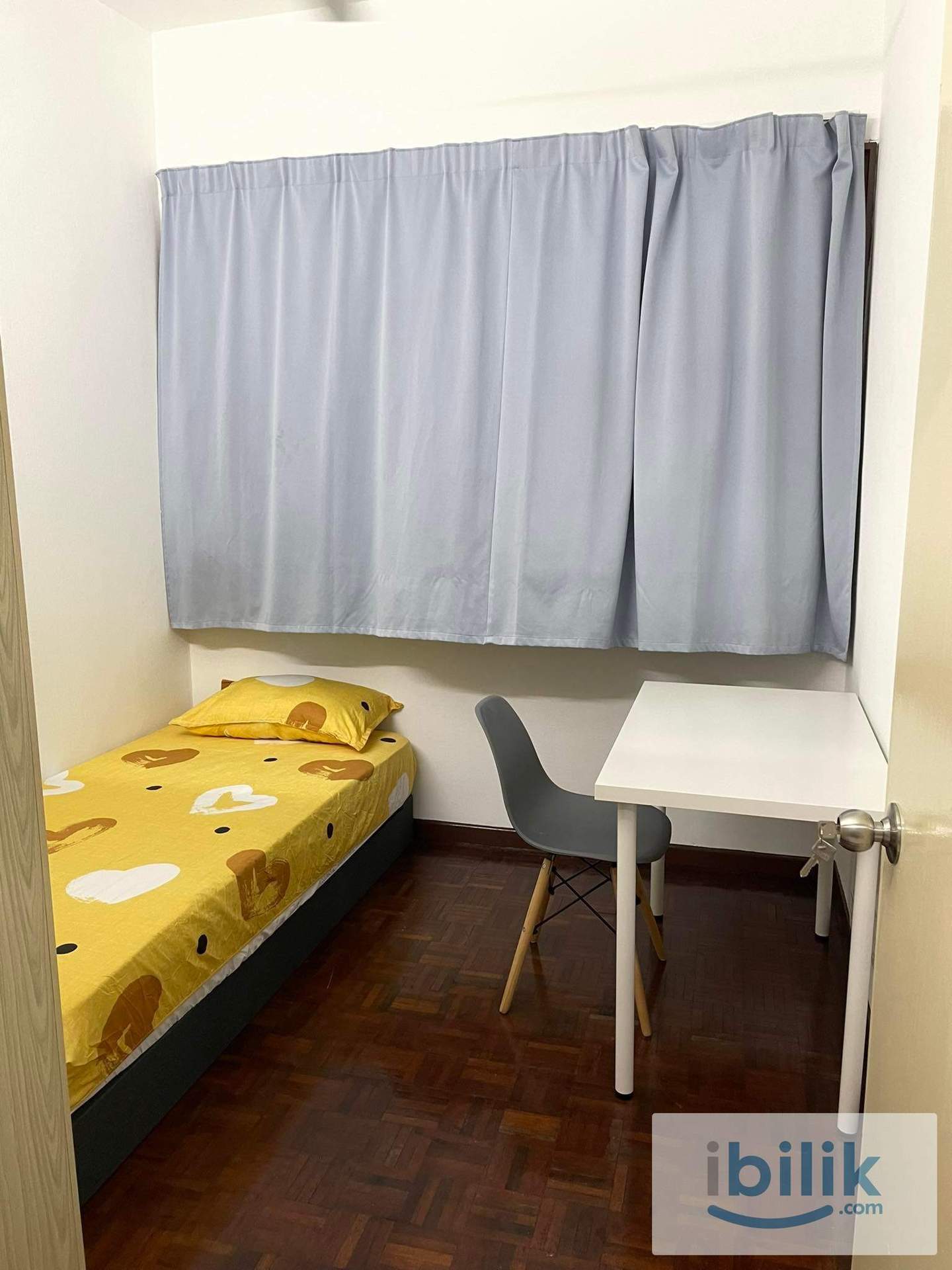 (Chinese Male) ✨ NEW Aircond | 500Mbps WiFi | Fully Furnished | Clean Single Room @ Jelutong | RM550 - Image 1