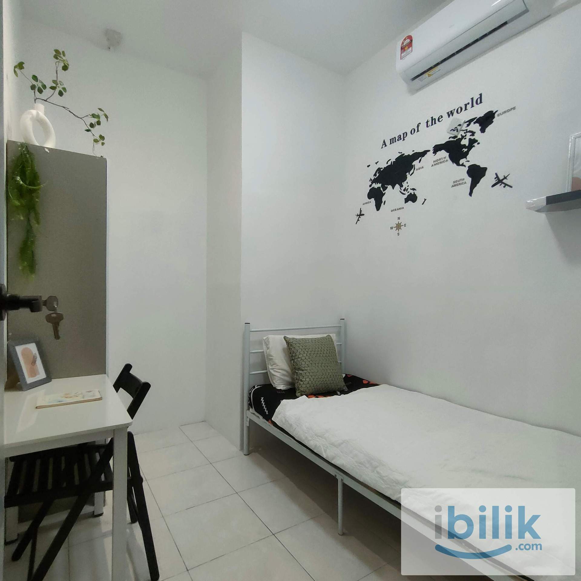 🏡 Single Room for Rent Puchong Prima | Near LRT (9 mins walk) | Fully Furnished | Cheap Rental - Image 1