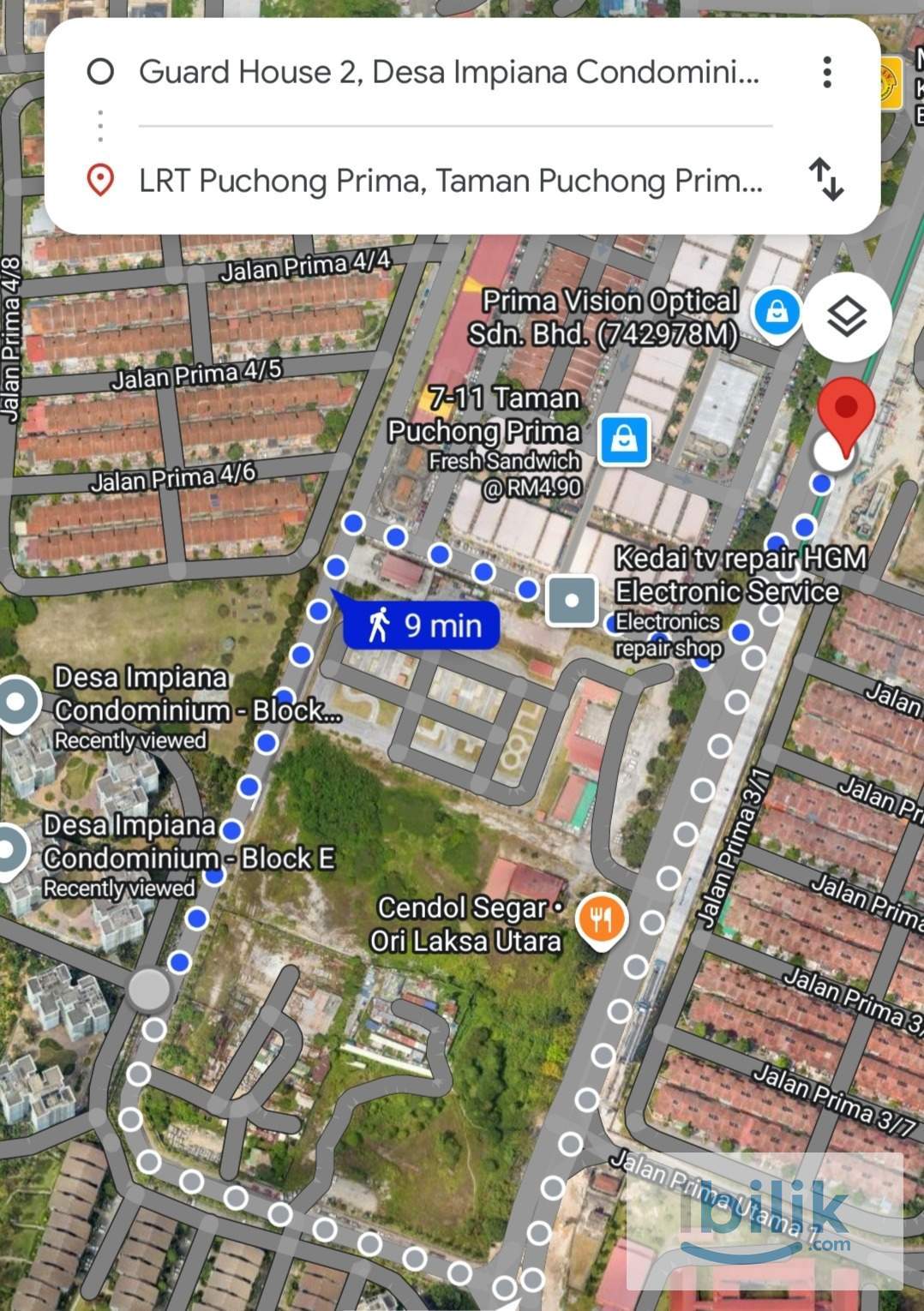 Single Room for Rent Puchong Jaya | 9 mins Walk to LRT | Fully Furnished | Low Deposit - Image 5