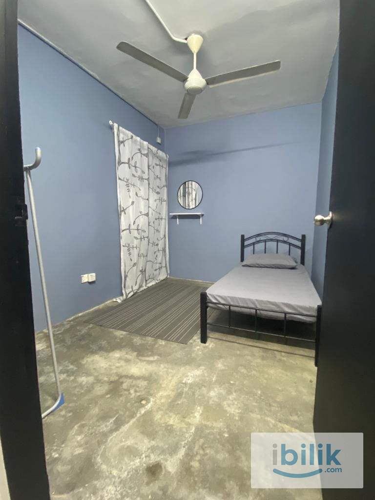 bilik sewa lelaki non sharing fully furnished - Image 1