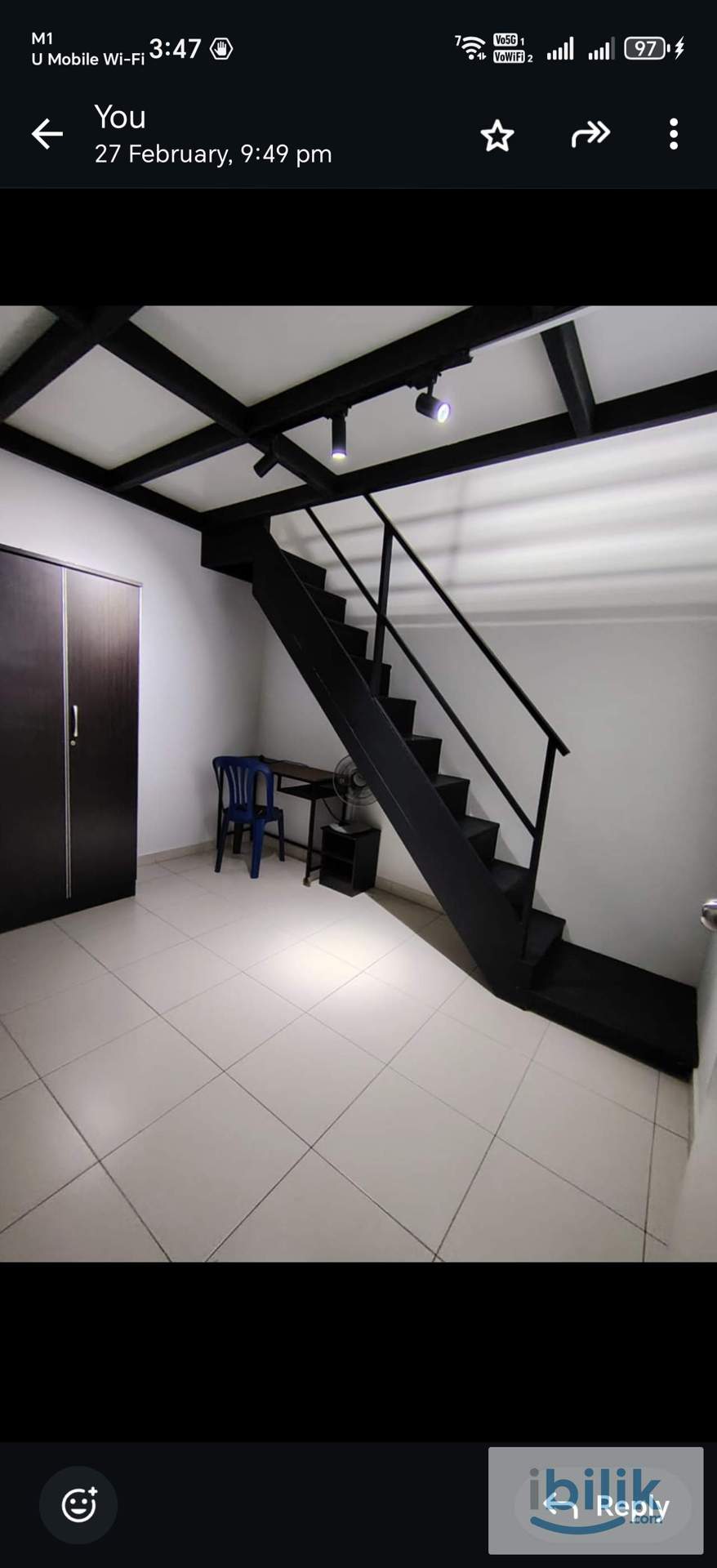 Setia Tropika Common Bedroom for Rent - Image 1