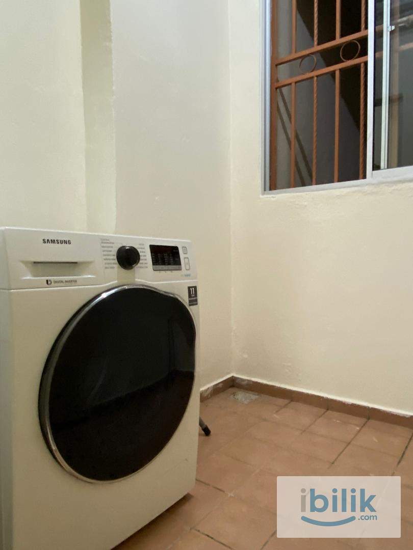 [6 MIns walk to LRT!!!] Newly Renovated with Air Con Single Room at Wangsa Maju Metroview - Image 4