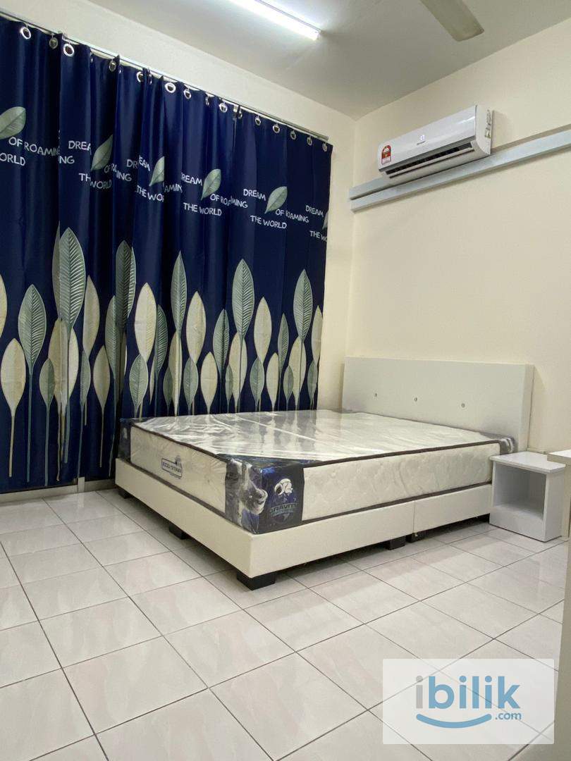 [6 MIns walk to LRT!!] Newly Renovated with Air Con Medium Room at Wangsa Maju Metroview - Image 1