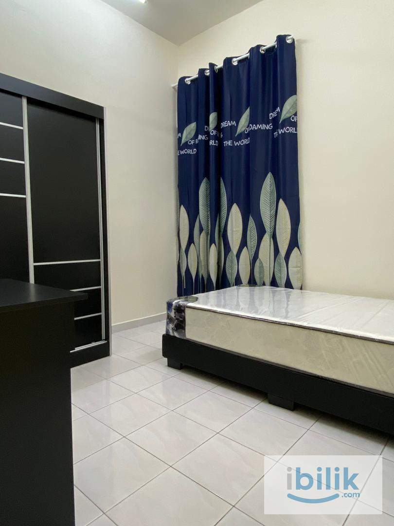 [6 Ming Walk to LRT!!!] Newly Renovated with Air Con Single Room at Wangsa Maju Metroview  - Image 1