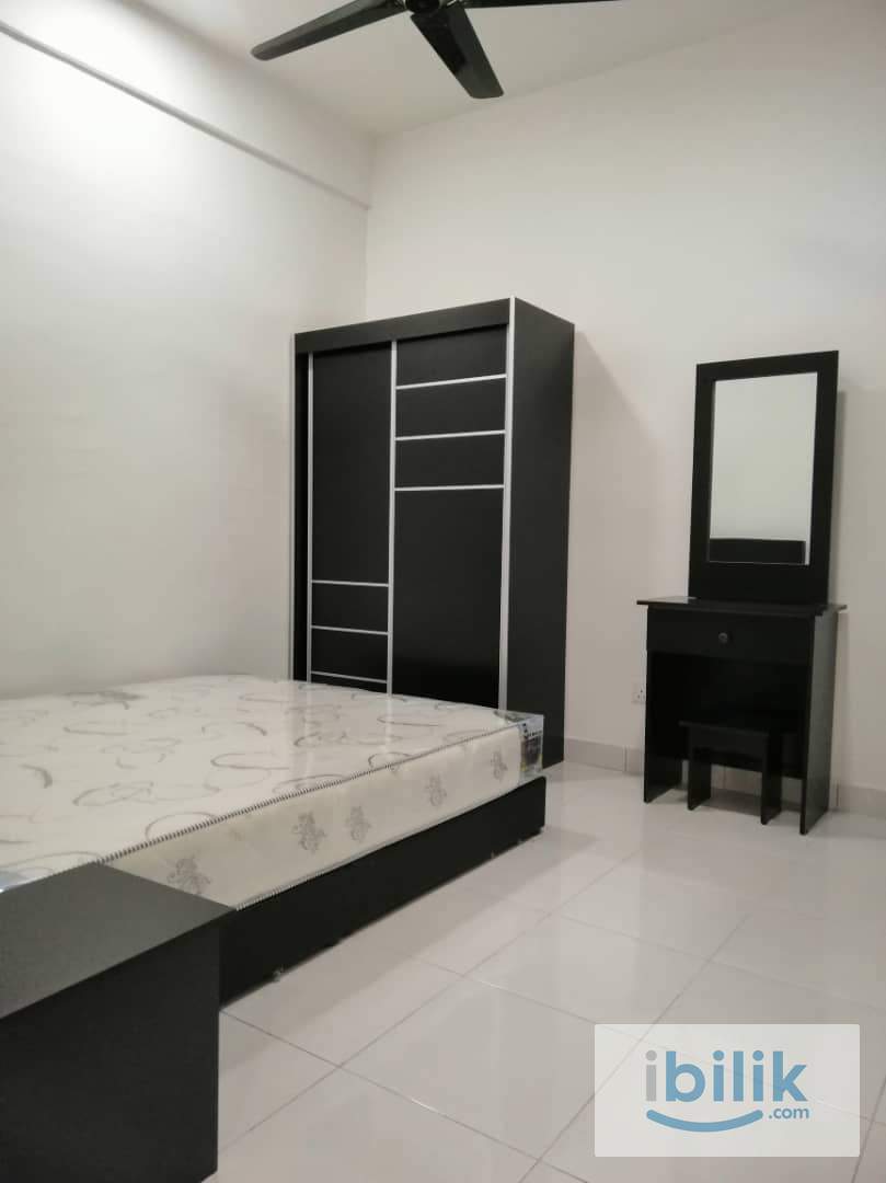 [6 Mins Walk to LRT!!] Newly Renovated with Air Con Medium Room at M3 Residency Taman Melati - Image 1