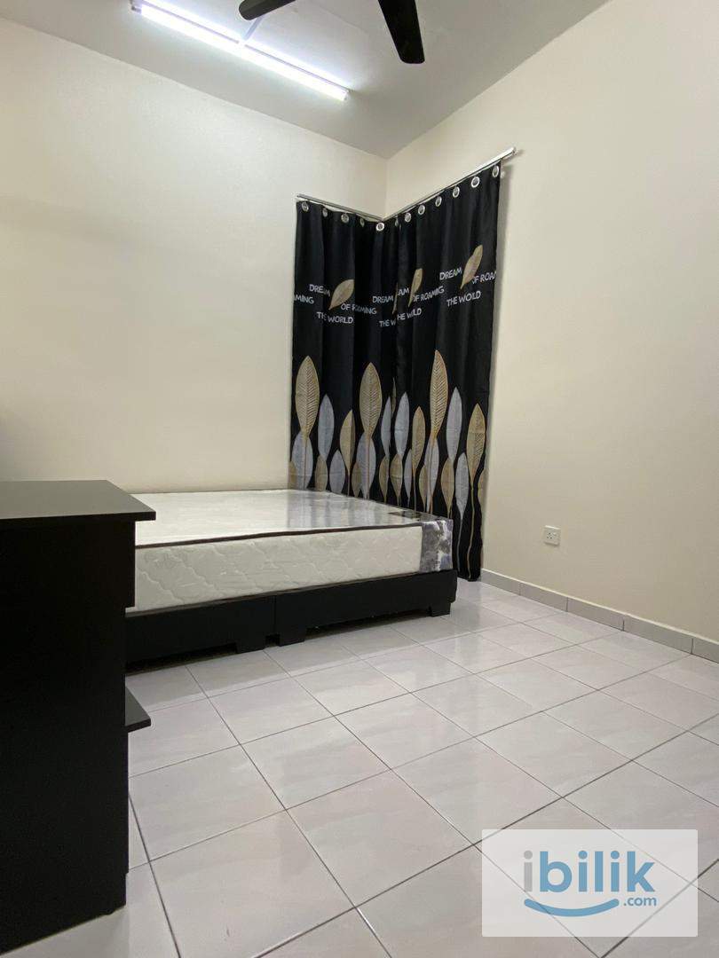 [6 Mins Walk to LRT!!] Newly Renovated with Air Con Medium Room at Wangsa Maju Metroview - Image 1