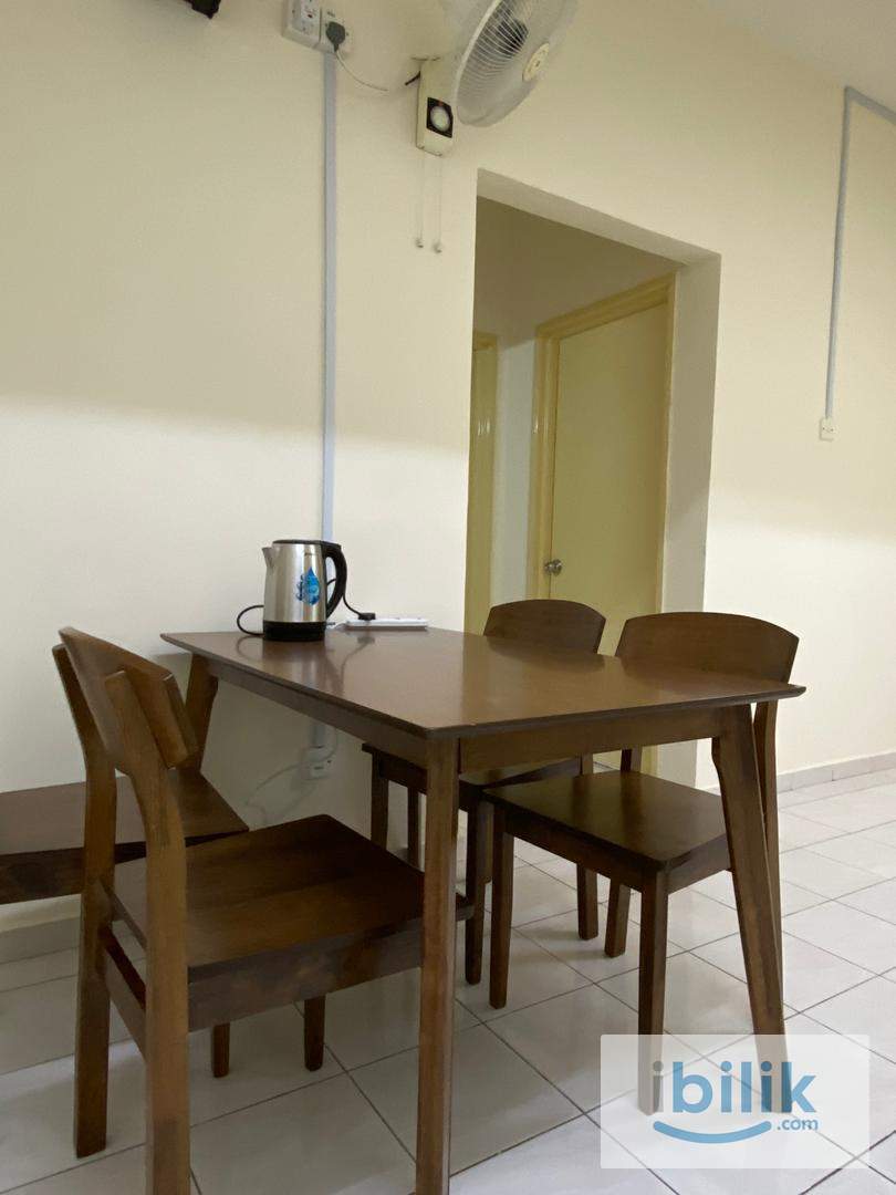 [6 Mins Walk to LRT!!] Newly Renovated with Air Con Medium Room at Wangsa Maju Metroview - Image 4