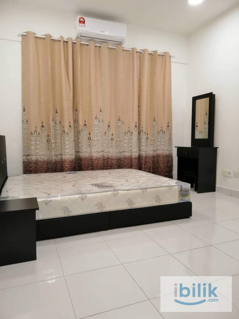 [6 Mins walk to LRT!!] Newly Renovated with Air Con Medium Room at M3 Residency Taman Melati - Image 1