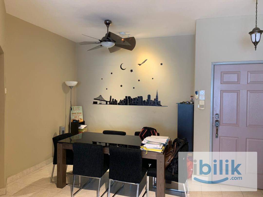 D’Aman Ria Condo, Ara Damansara Fully Furnished Small Fan Female Room for Rent  - Image 4