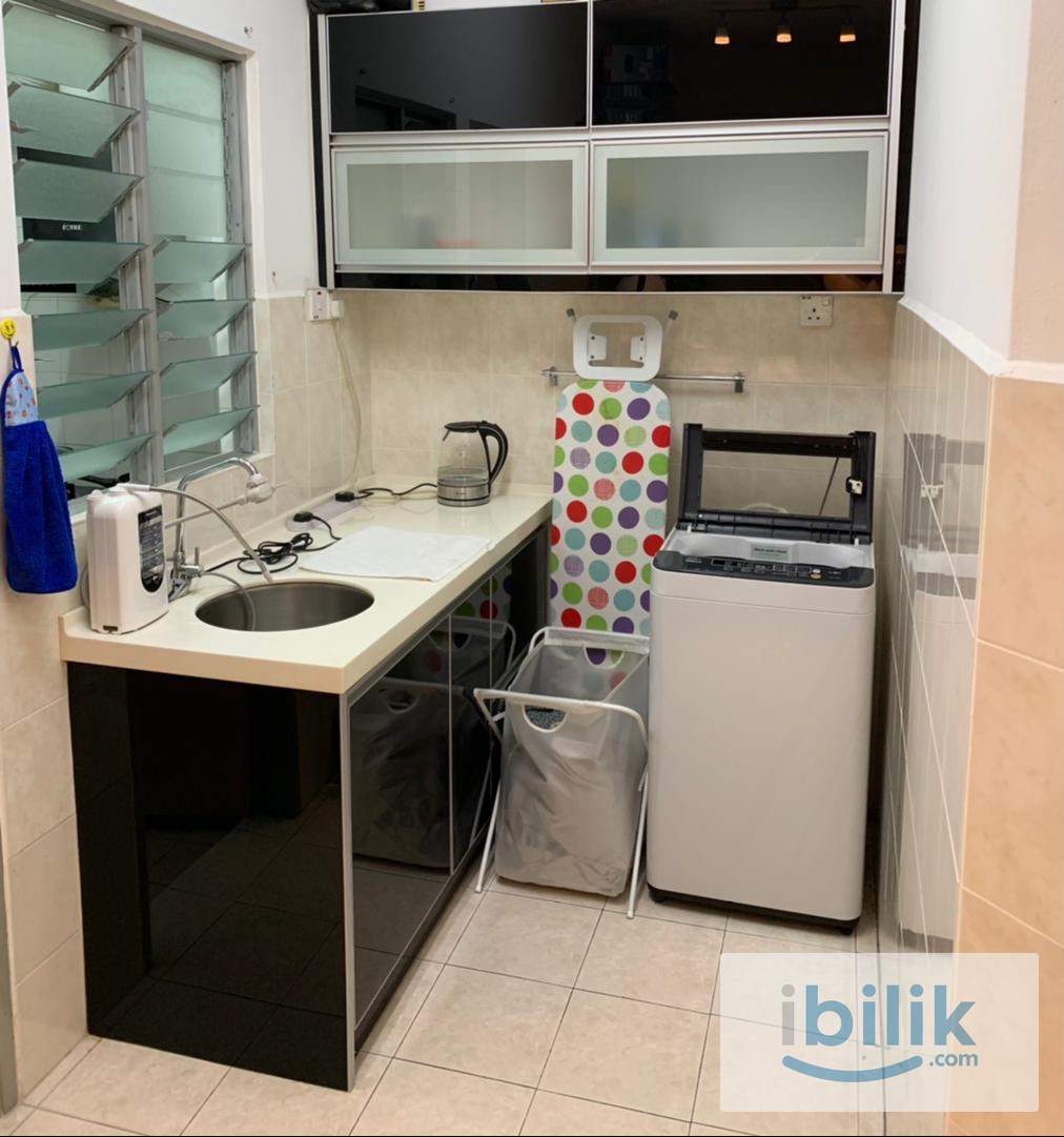 D’Aman Ria Condo, Ara Damansara Fully Furnished Small Fan Female Room for Rent  - Image 5
