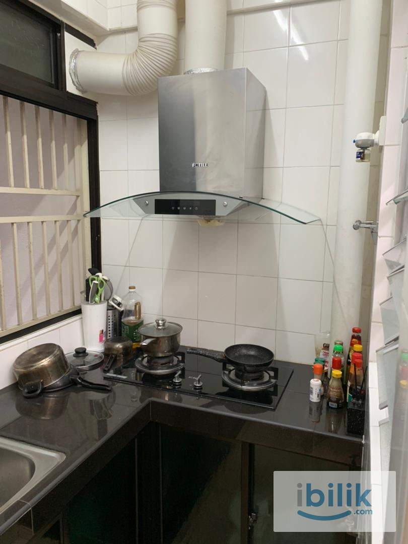 D’Aman Ria Condo, Ara Damansara Fully Furnished Small Fan Female Room for Rent  - Image 6