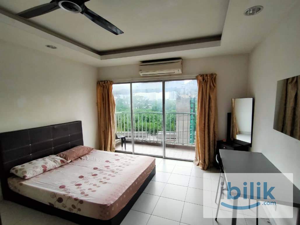 LOW DEPOSIT BALCONY ROOM @ Suria Jelatek Residence near LRT Jelatek Ampang KLCC - Image 1