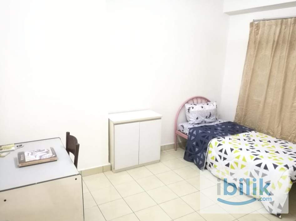 Free utilities · 3 mins walk to LRT · vista komanwel B for rent · 1 min walk to IMU · APU bus  - Image 1