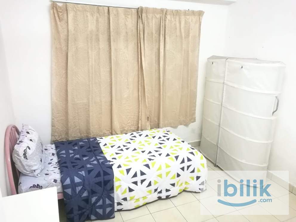 Free utilities · 3 mins walk to LRT · vista komanwel B for rent · 1 min walk to IMU · APU bus  - Image 1