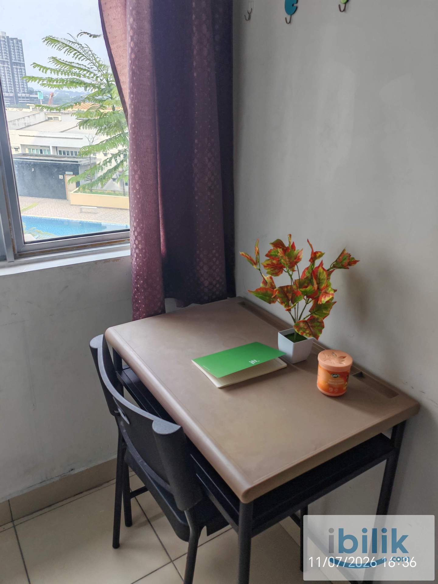 Mutiara Residence @ Serdang, Seri Kembangan.  MASTER BEDROOM WITH BATHROOM - Image 5