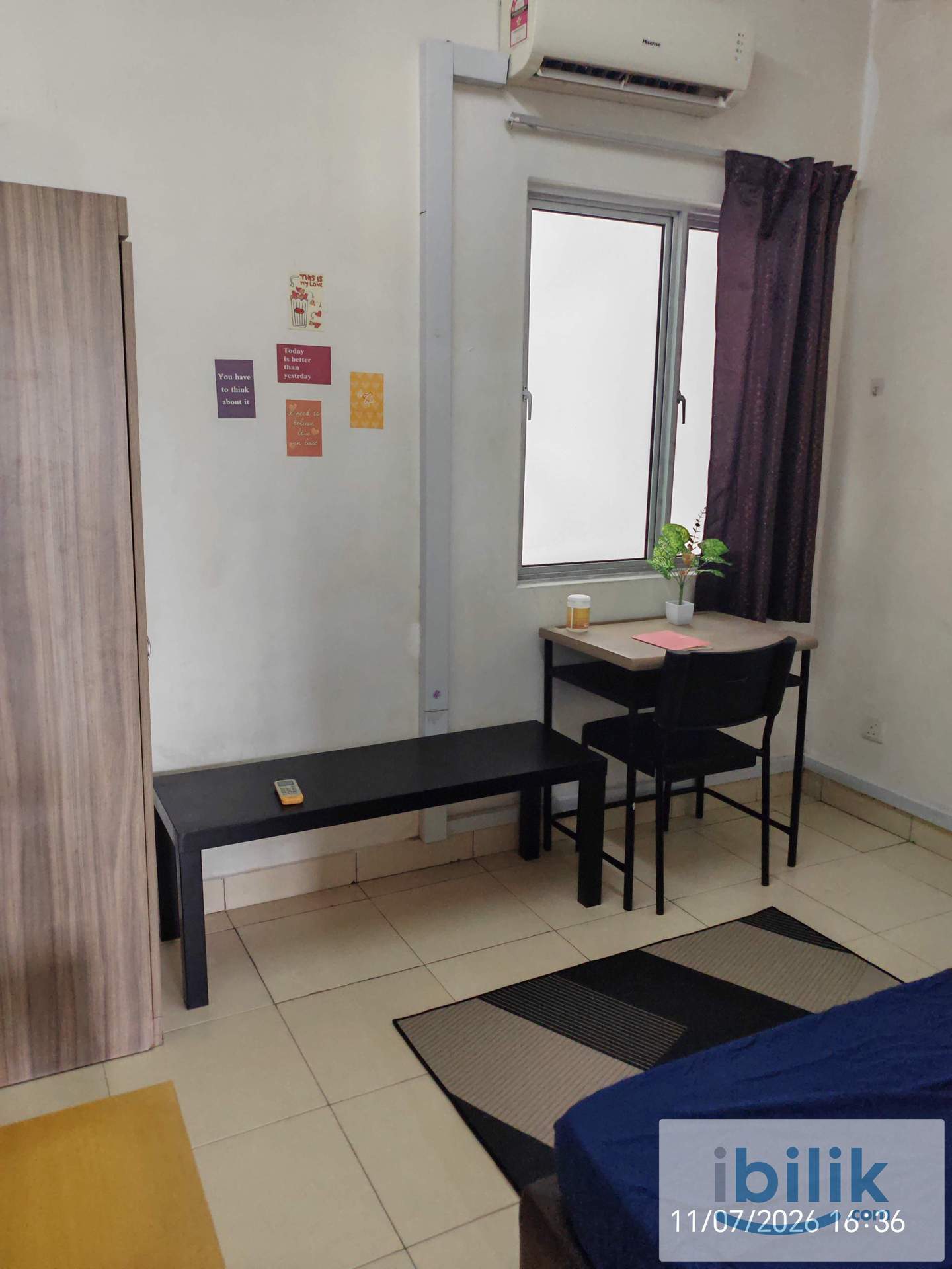 Mutiara Residence @ Serdang, Seri Kembangan. SINGLE BEDROOM - Image 1