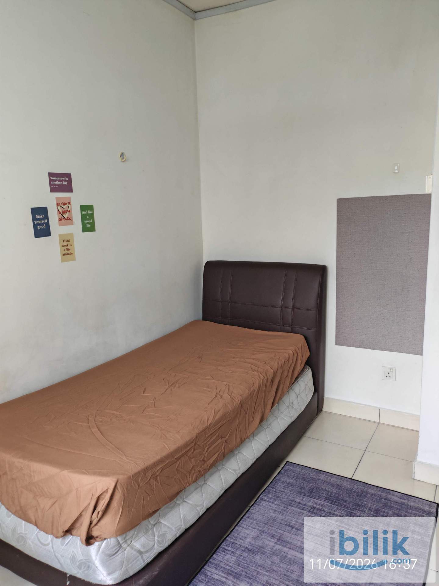 Mutiara Residence @ Serdang, Seri Kembangan. MIDDLE BEDROOM - Image 3