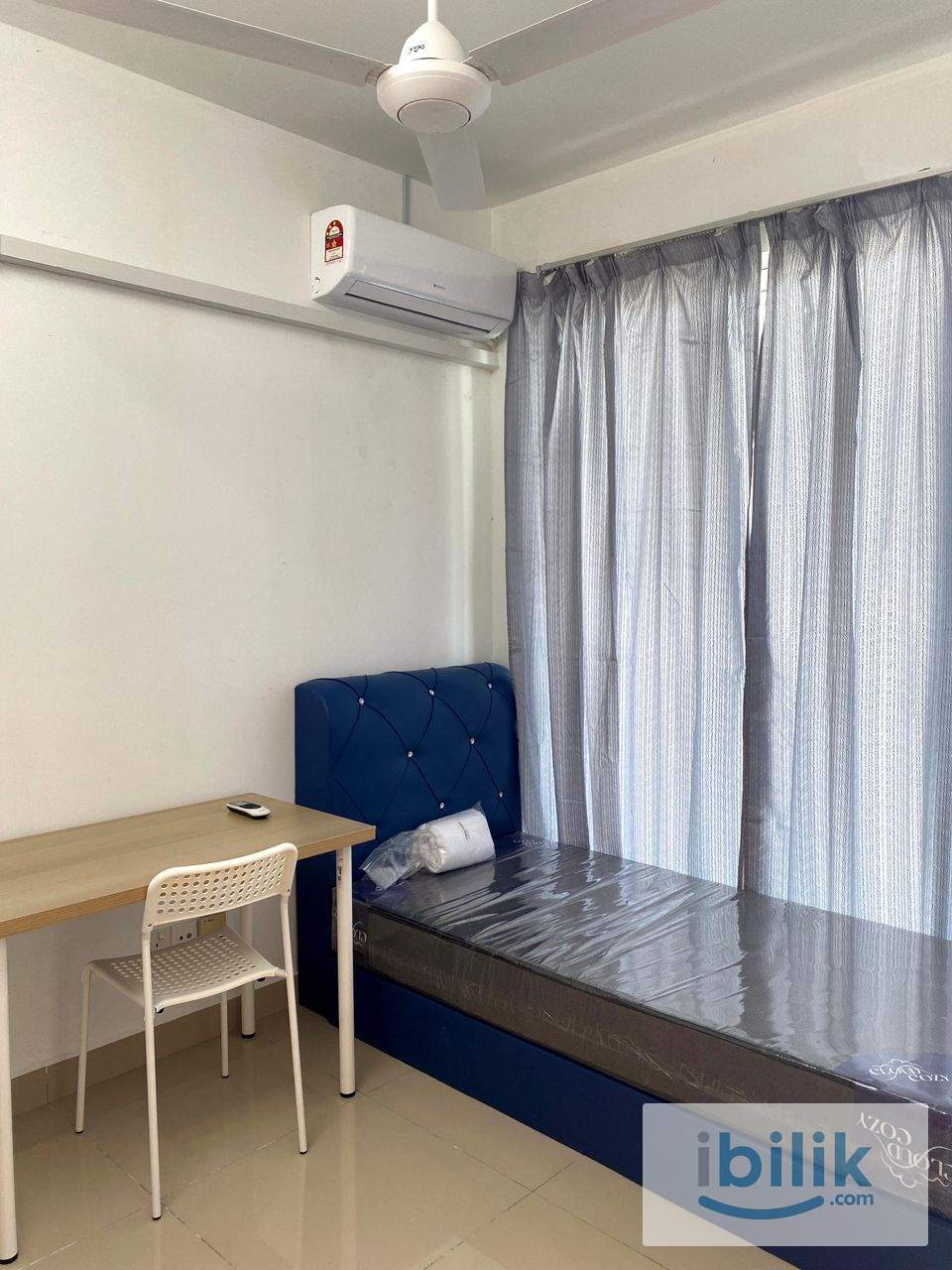 PACIFICI PLACE BALCONY SINGLE ROOM FULLY FURNISHED LRT STATION  - Image 2