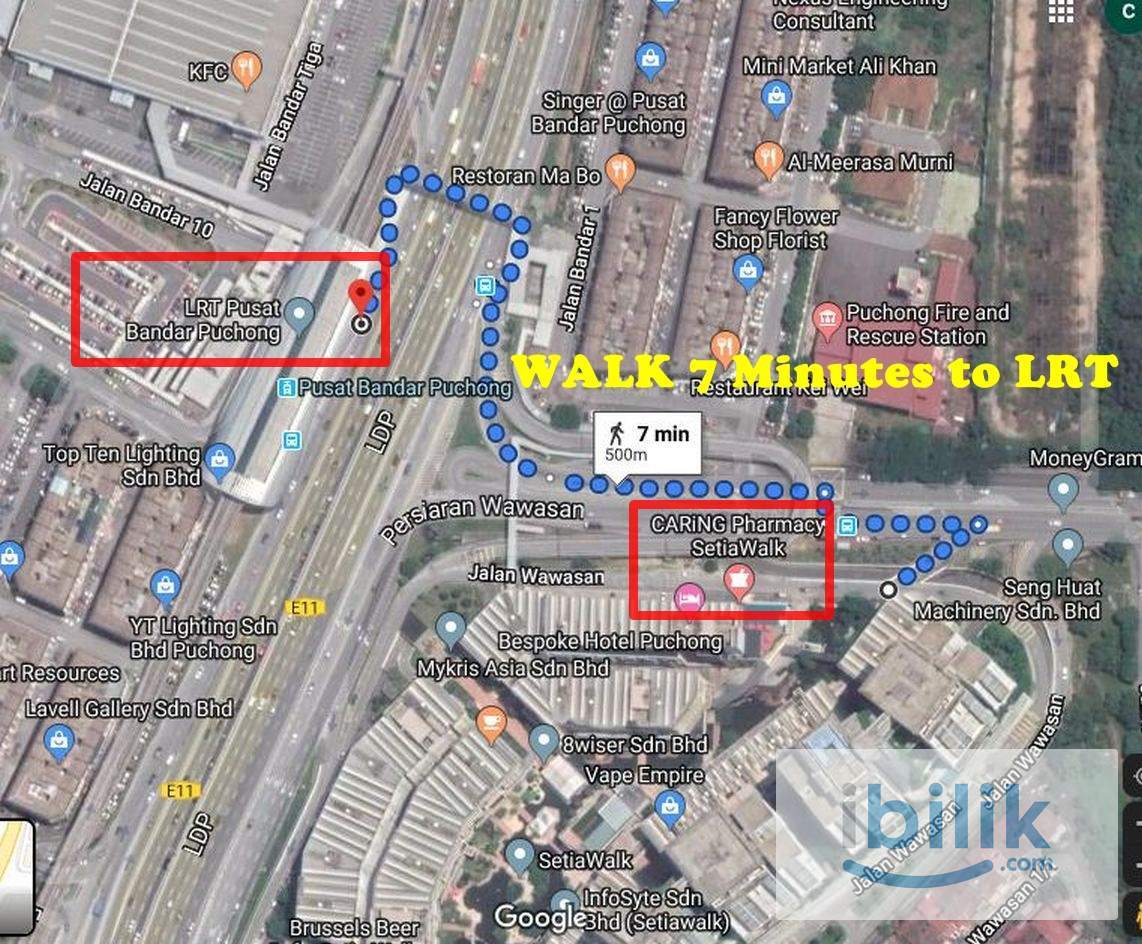 Female Unit Setia Walk @ Near LRT + Lotus - Middle Room at Pusat Bandar Puchong - Image 6