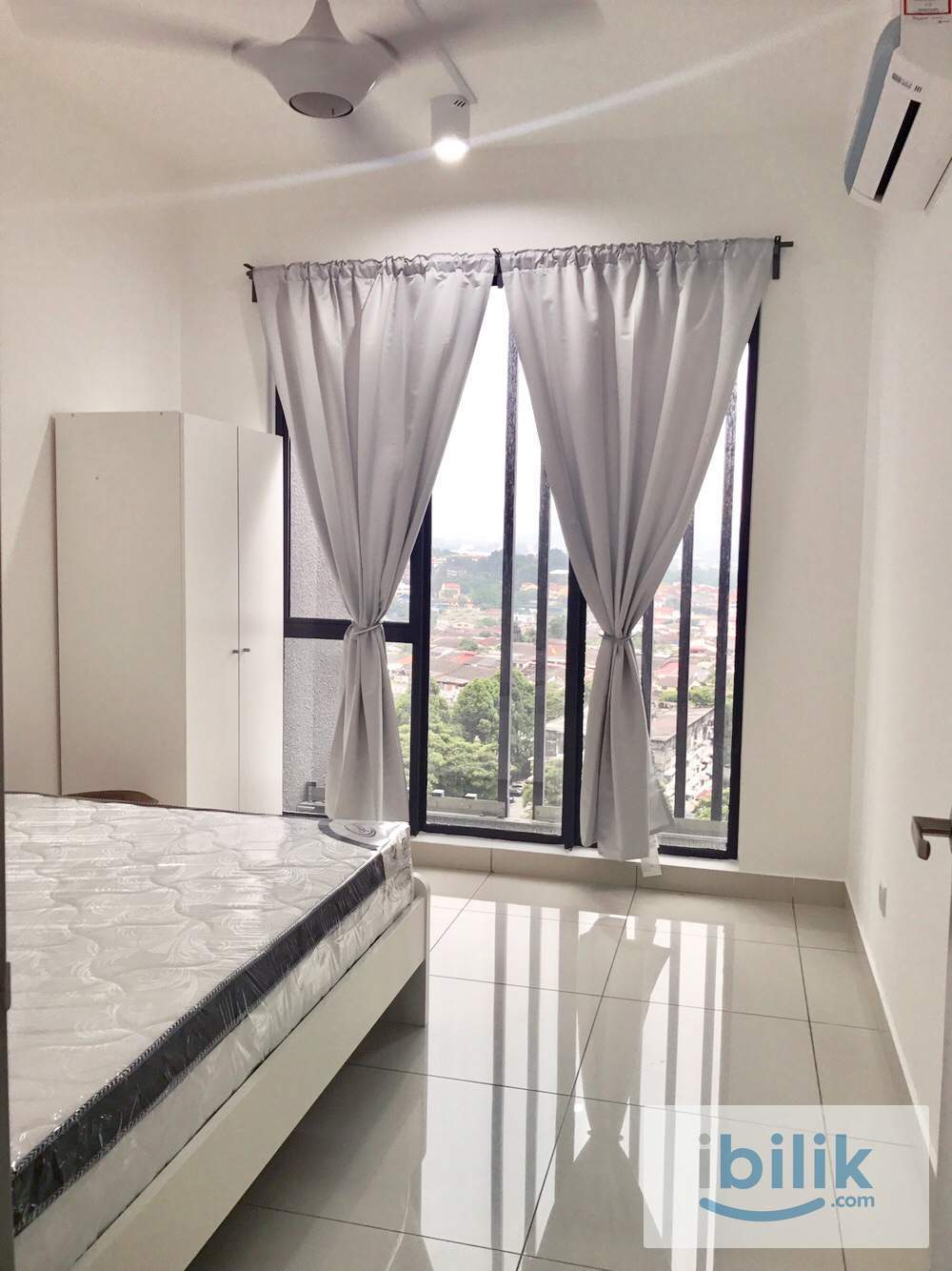 F.Furnished Middle Room wt AC at You Vista @ Cheras (3 min walking tio MRT Tmn Suntex) KL Sentral, Velocity, B.Bintang - Image 1