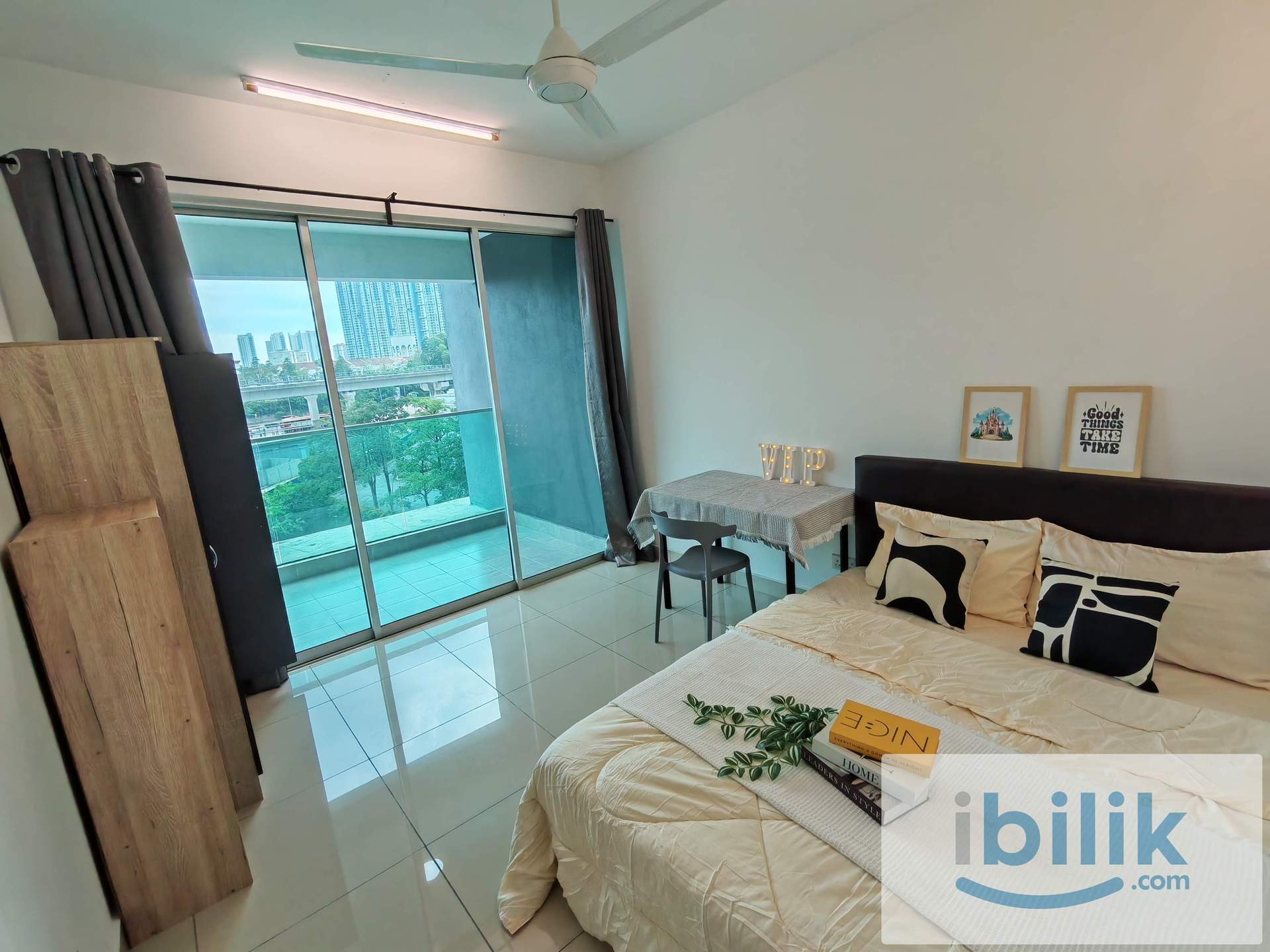==Female Only==Balcony Bedroom for Rent at Kiara residence 2, Bukit Jalil - Image 1