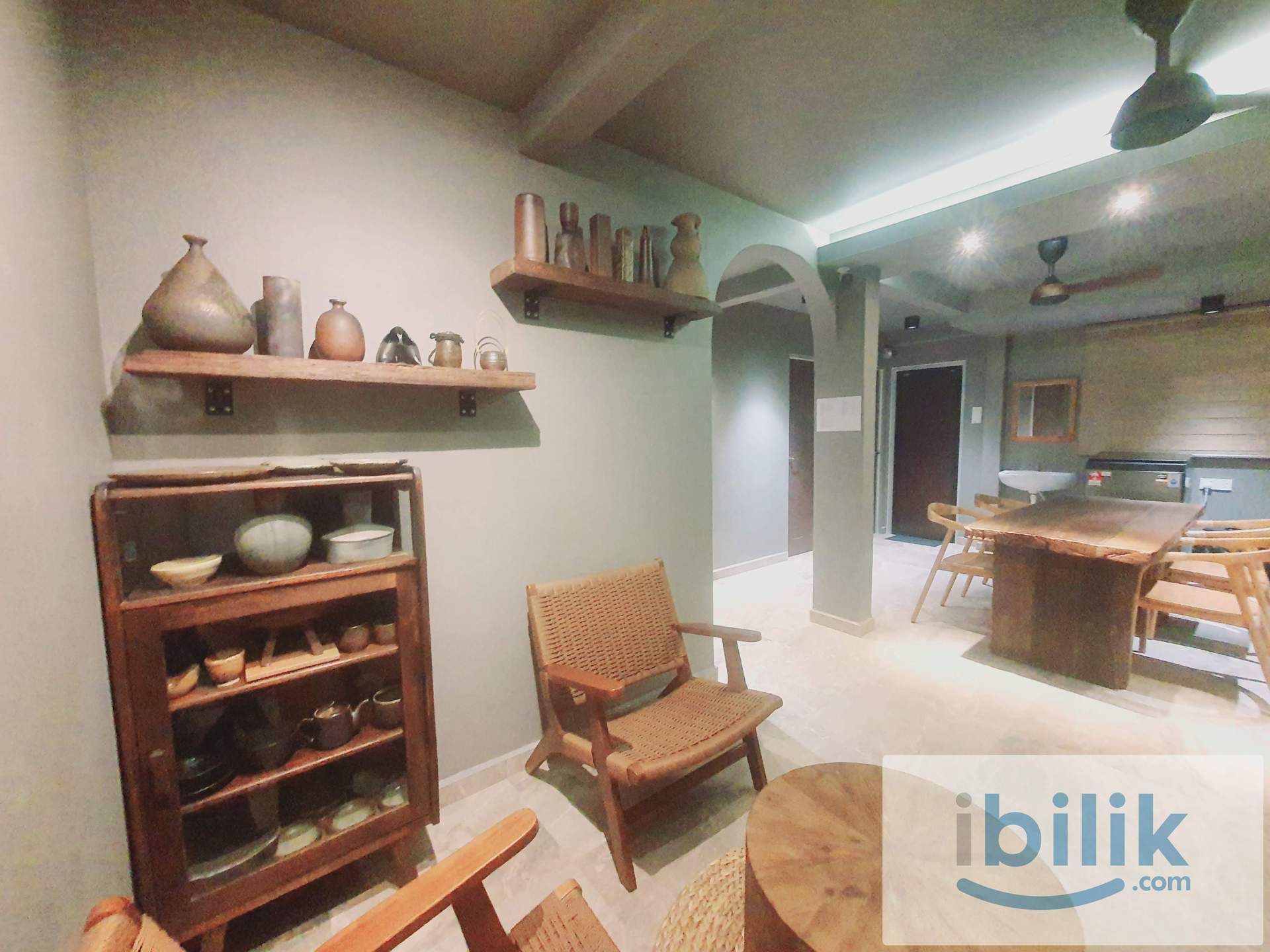 Fully Furnish Wabi Sabi Design New Renovated Batu Berendam Infineon - Image 2