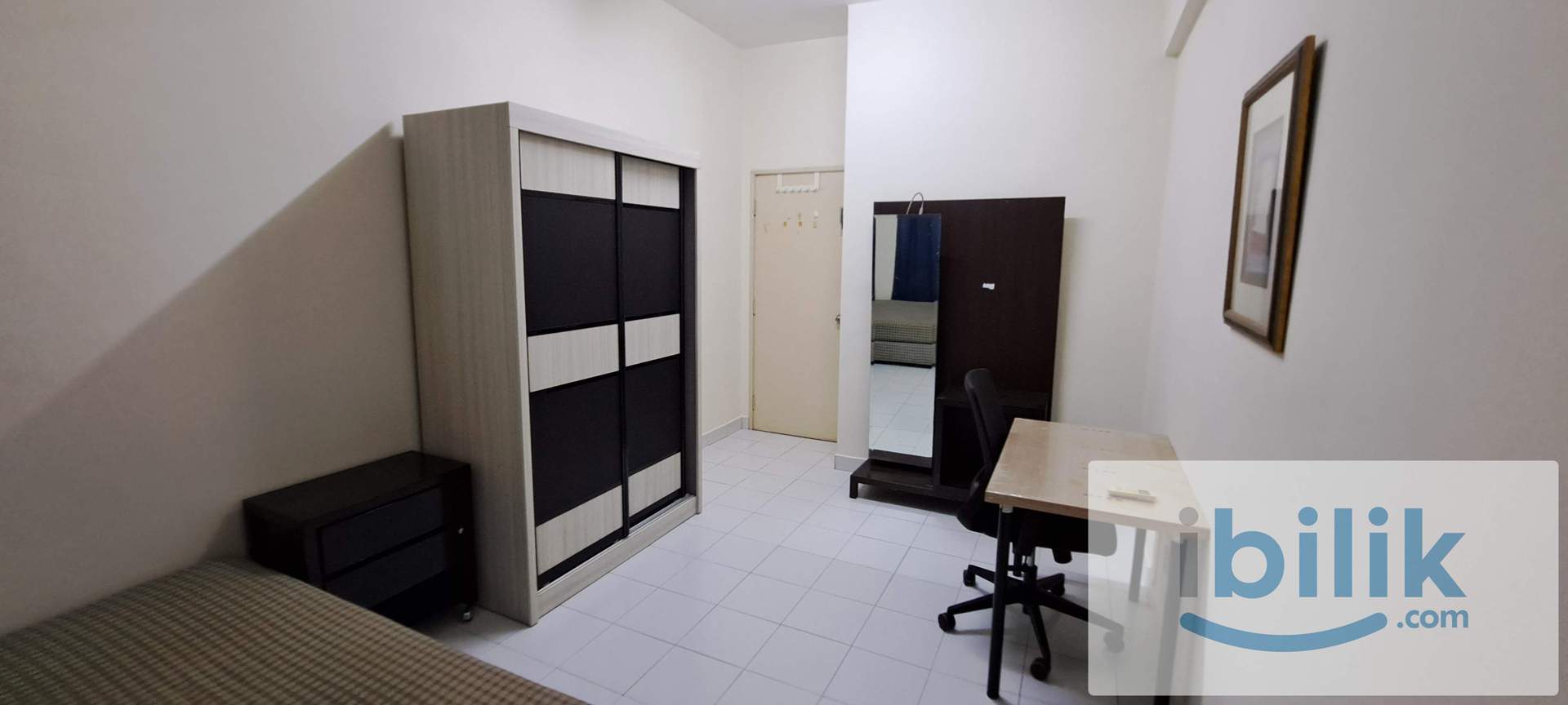 Cosy BIG Middle Room for SINGLE Exec (MALE) with Scenic View @ Sterling Condo, Kelana Jaya - Image 2