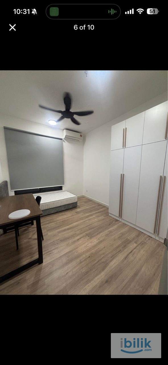  Fully Furnished Medium Room for Rent Near Monoral / PNB 118/Maybank  - Image 1