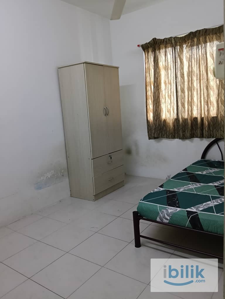 Bilik Medium (Single) Lelaki Melayu, Residensi Wangsamas, Wangsa Walk Mall, LRT Sri Rampai  - Image 1