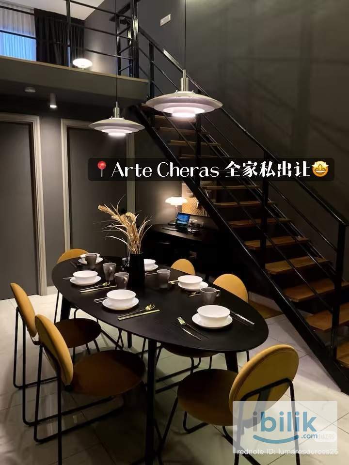 📍Arte Cheras @ Taman Midah For Rent(Fully Furnish) - Image 1
