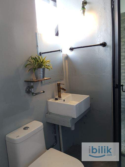 A Designed Room with Industrial Concept, attached toilet @ SS2 - Image 4