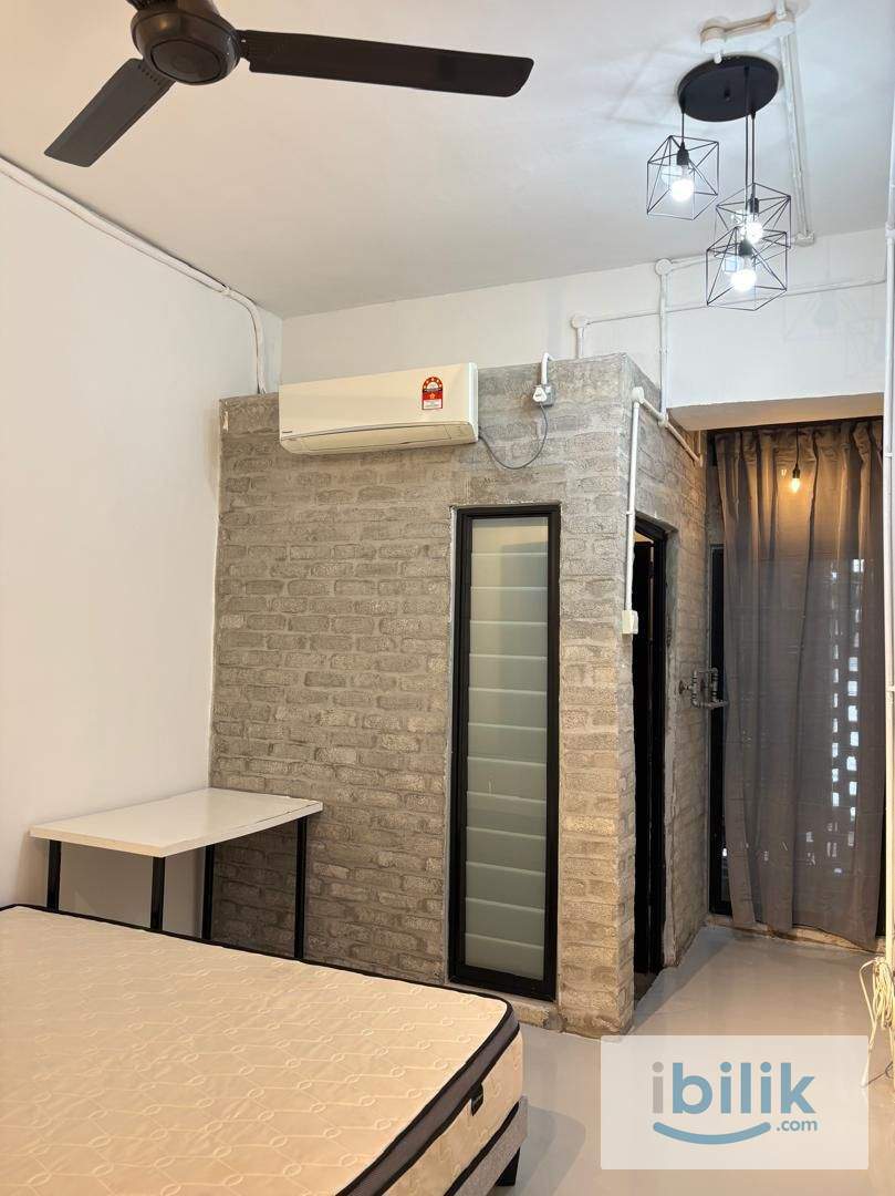 A Designed Room with Industrial Concept, attached Toilet @ SS2 - Image 1