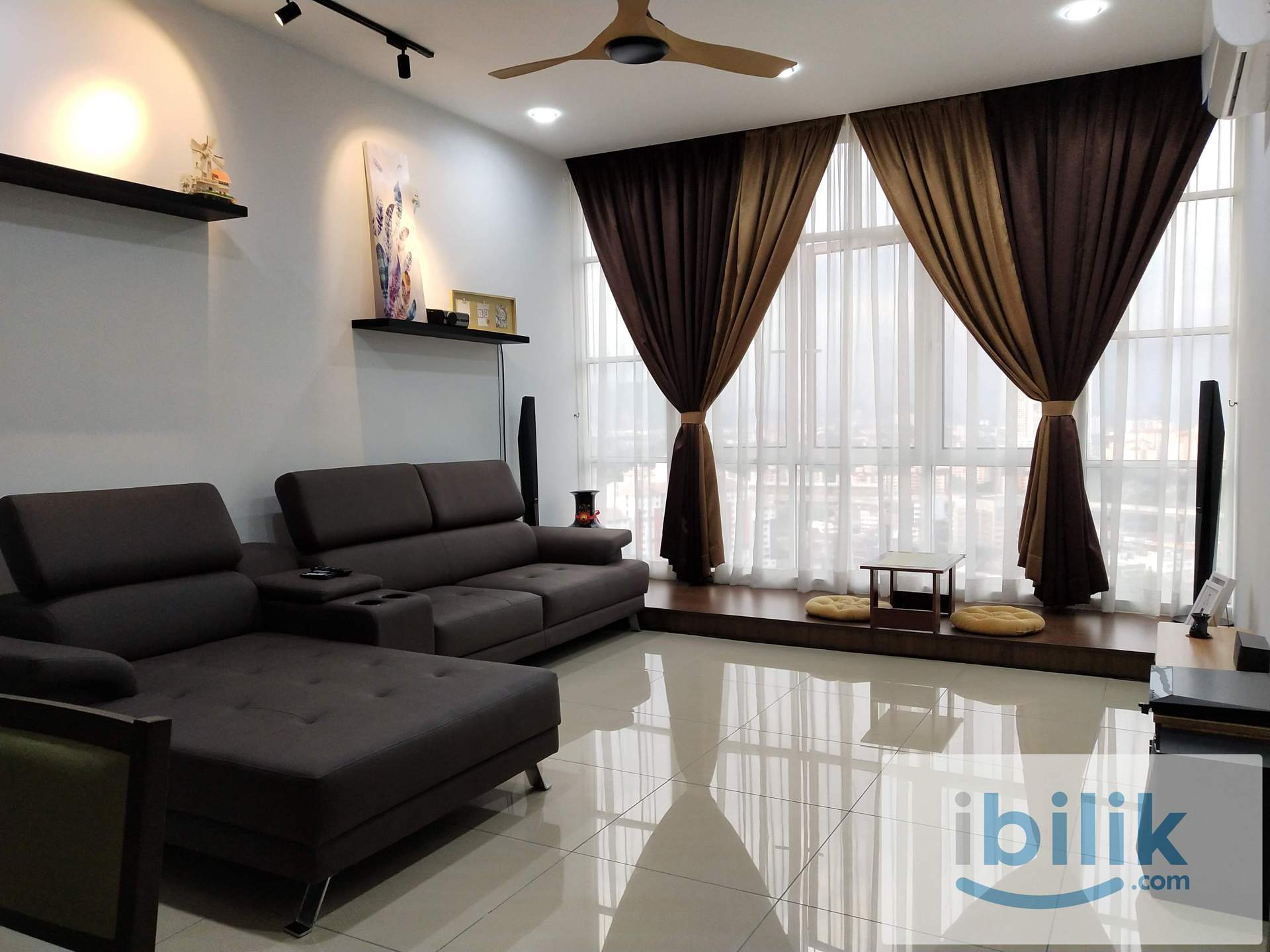 Fully Furnished Aircon Middle Room with Car Park at Boulevard Serviced Apartment - Image 7