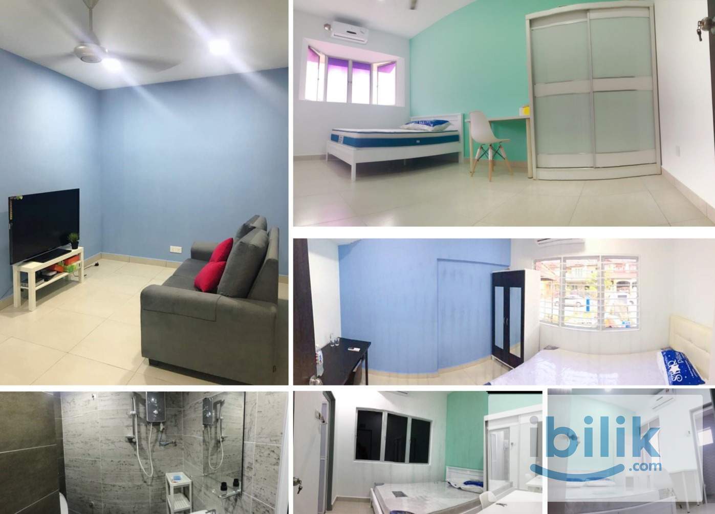 💥Affordable& NEW medium room💥5 mins walk to LRT, Gated Guarded💥FREE unifi & include utilities  - Image 4