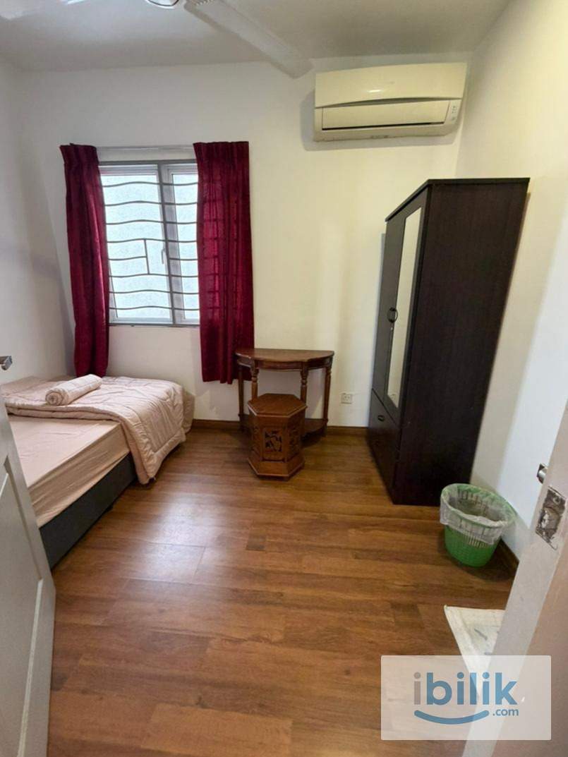 Aircond Spacious Single Room, Female Malay, Seri Puteri Condo. 1MIN CHERAS LRT Station  - Image 1
