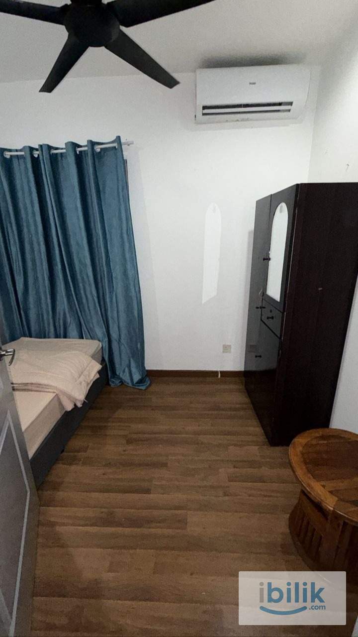 Aircond Master/Medium/Single Room, Female,SERI PUTERI CONDO. 1min walk Cheras lrt  - Image 3