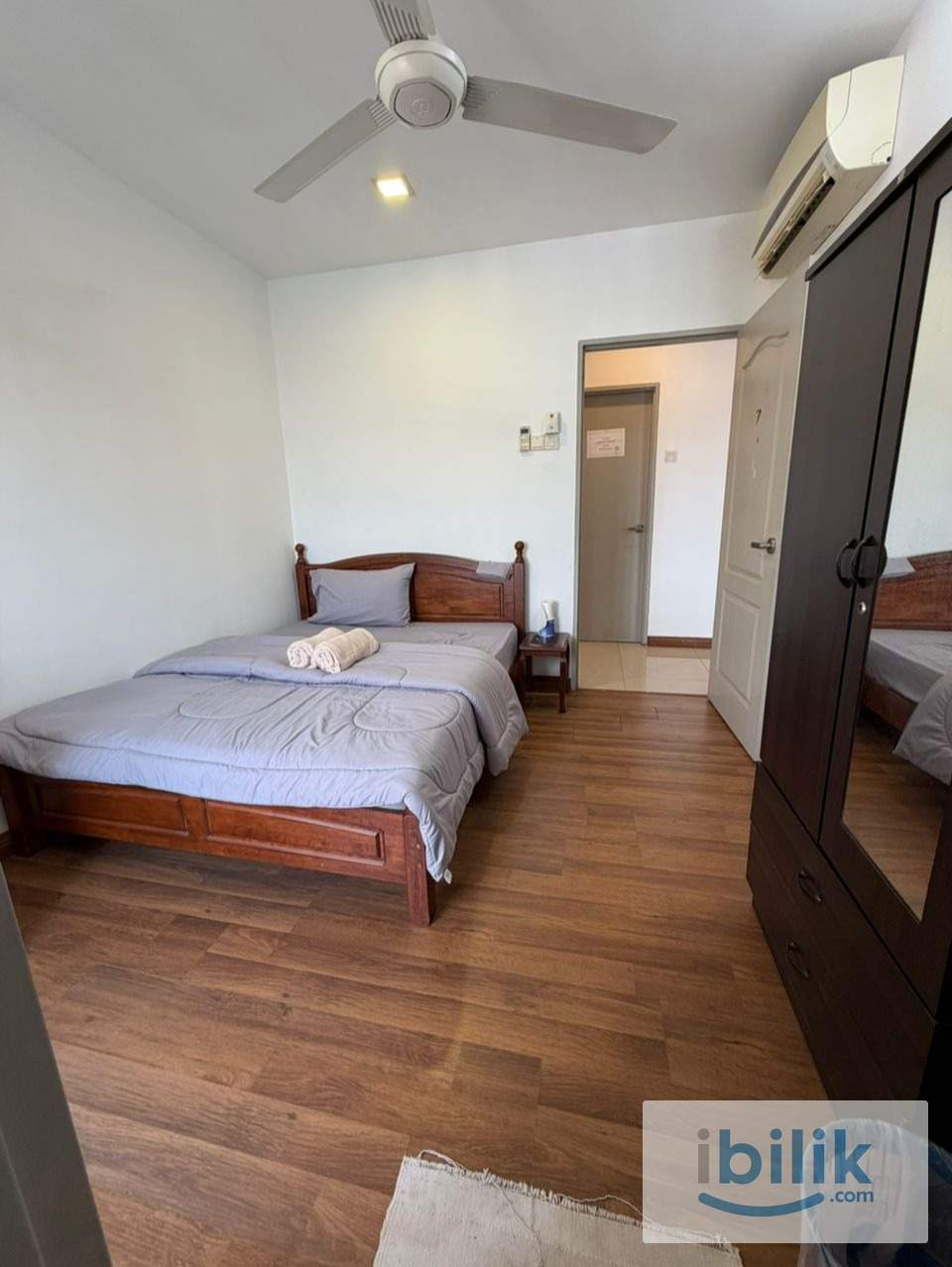 Aircond Master/Medium/Single Room, Female,SERI PUTERI CONDO. 1min walk Cheras lrt  - Image 10