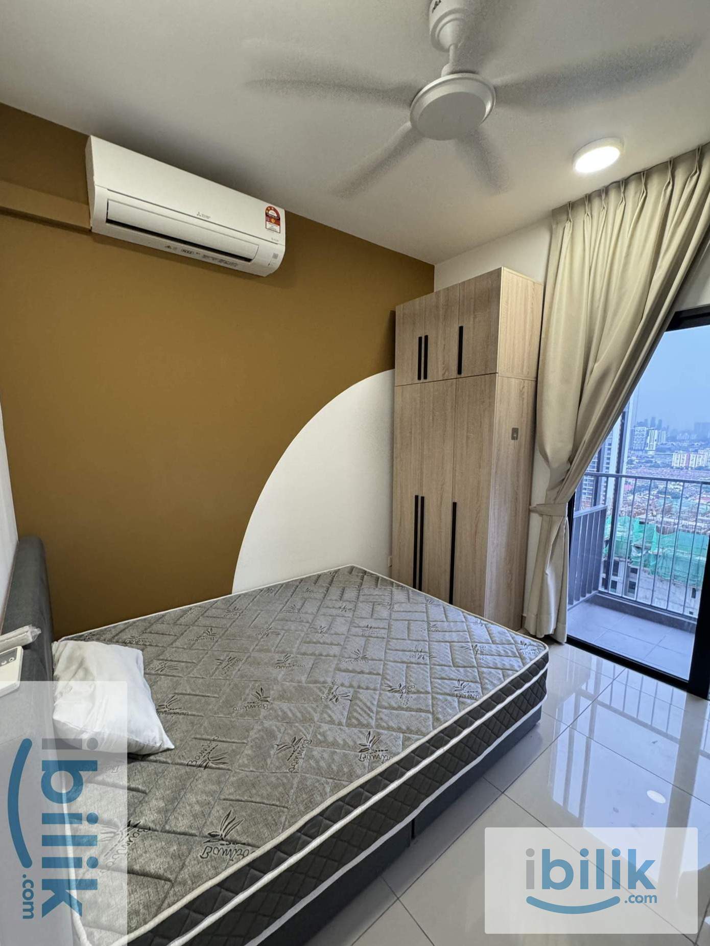 Fully Furnished Beautiful Balcony Room in Kepong  - Image 1
